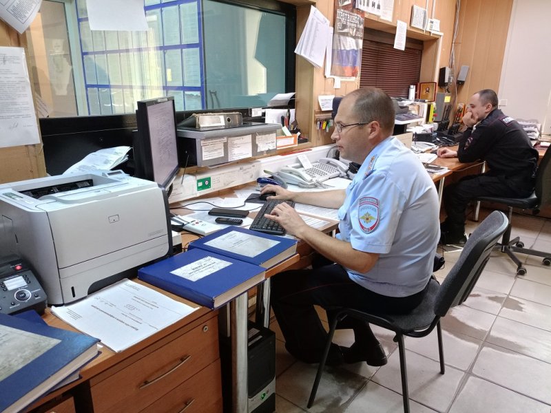 Председатель Общественного совета при ОМВД России по г.о. Протвино посетил Дежурную часть