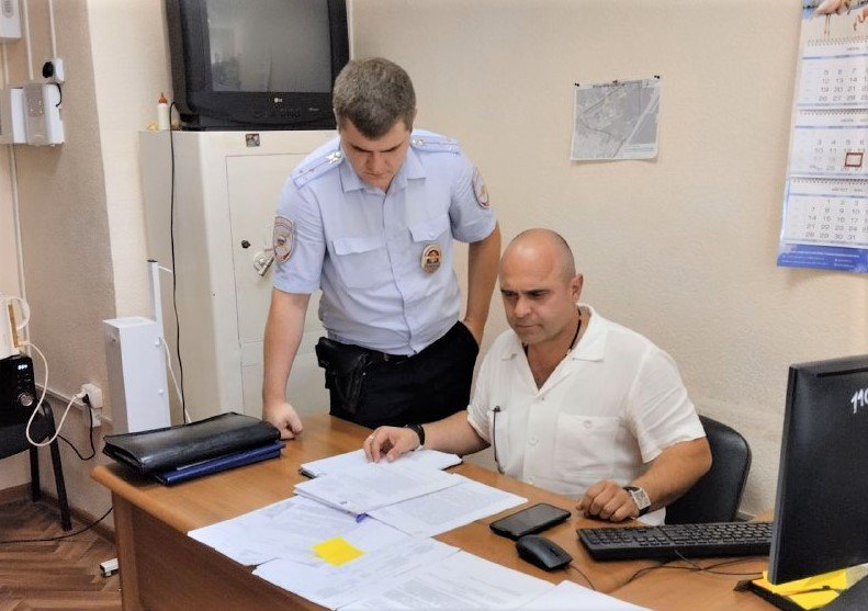 Общественник проверил участковый пункт полиции в Протвино